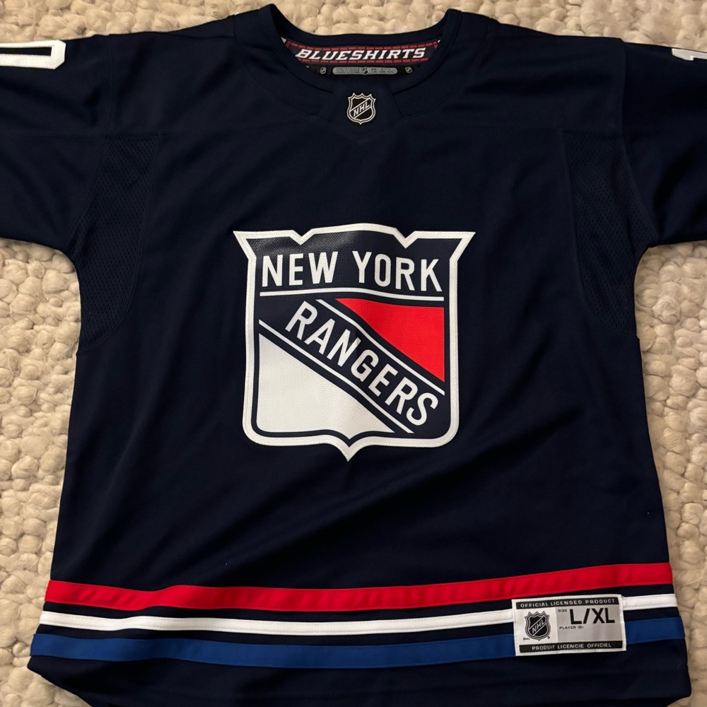 New York Rangers Panarin Jersey #10 Size L/XL